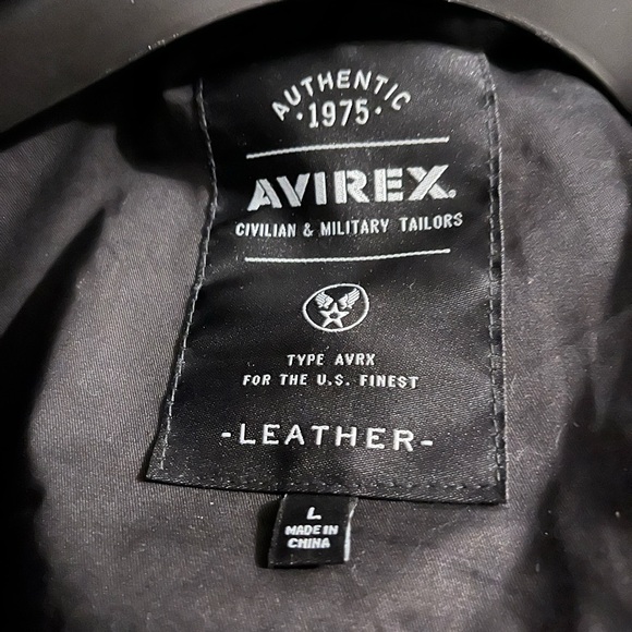 AVIREX leather jacket - Picture 15 of 15
